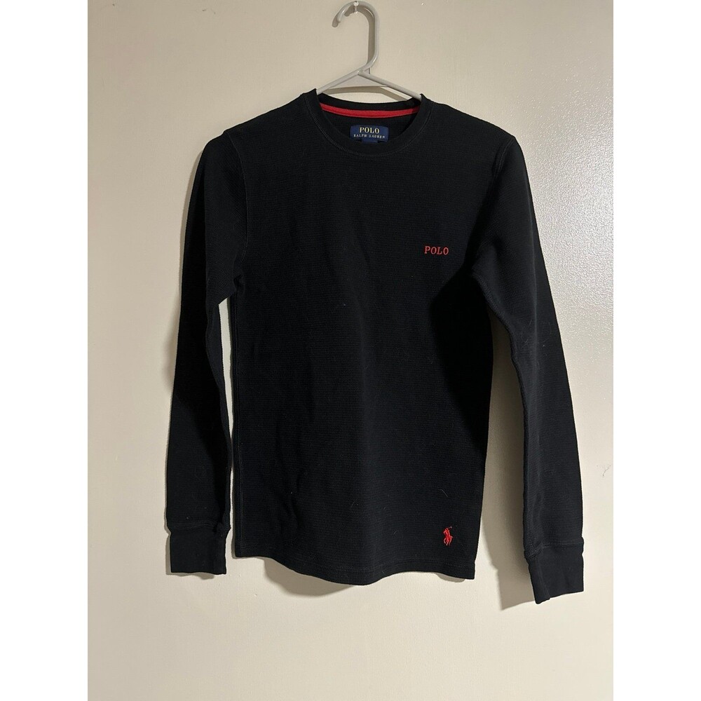 Polo Ralph Lauren waffle knit longsleeve S